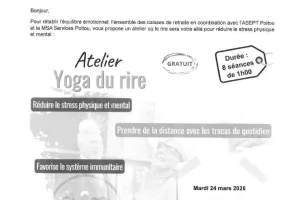 Ateliers : yoga du rire