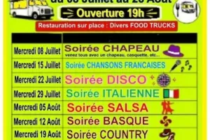 Marchés gourmands et festifs à Francescas.