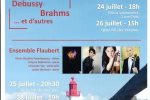 Concerts de musique de chambre à la Villa La Sablonnière