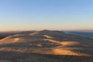Lever du soleil sur la dune du Pilat
