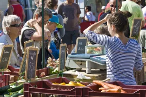 Marché estival