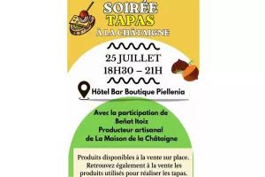 Soirée tapas à la châtaigne