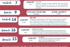 Atelier d'écriture et scène ouverte