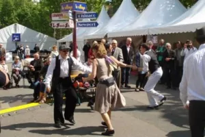 Festival Jazz Pourpre | Inauguration du festival et du village