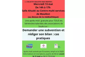 Demander une subvention et rédiger son bilan : cas pratiques