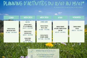 Vendredi au Duchet : Yoga