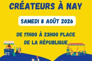 Marché nocturne des artisans et créateurs à Nay