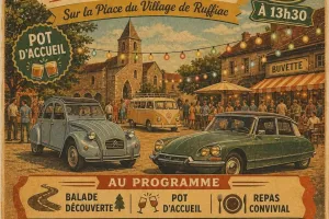 Rassemblement des véhicules de nos Papas