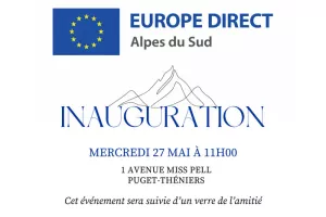 Inauguration Centre Europe Direct Alpes du Sud