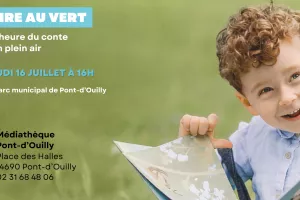 LIRE AU VERT, l'Heure du conte en plein air !