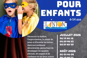 Stage de thêatre pour enfants