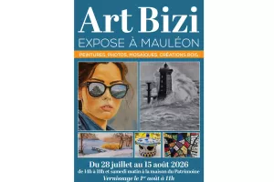 Vernissage de l'exposition de l'association Art Bizi