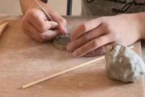 Musée L'Abbaye - Atelier - Mon rocher des Vaulx