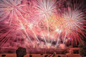 Feu d'artifice du 14 juillet à Blaye