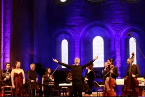 De Undis ad Stellam de Christophe Guyard • Création du festival • avec D. Mégret, M. Wolkowitsky, P. Dauneauet le Chœur Unda Maris