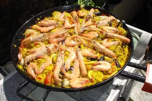 Repas paëlla
