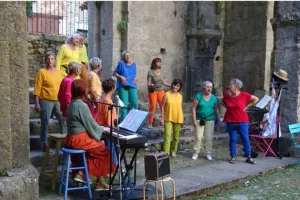 Concert groupe vocal « Les Voca-Muses » à l’abbaye de Marcilhac sur Célé