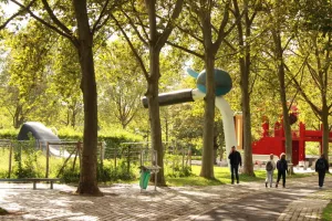 Visite-découverte des jardins du parc de la Villette :