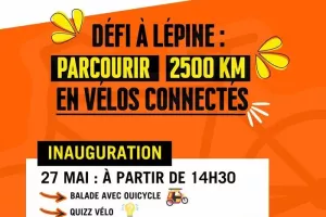 Inauguration du défi Les Eclaireurs : le défi à vélo qui rassemble