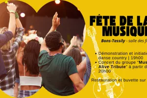 Fête de la musique à Bons-Tassilly