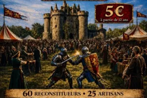 Fête médiévale au Château de l'Ebaupinay
