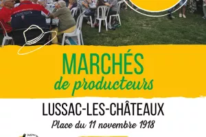 Marchés de producteurs - Lussac-Lès-Châteaux