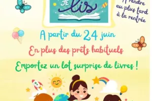 "Cet été je lis" : Des lots de livres surprises en prêt à la médiathèque pour lire tout l’été !