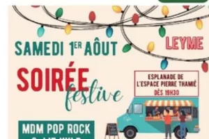 Marché gourmand et soirée festive à Leyme