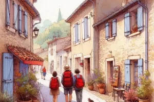 BALADES DU P'TIT BALUCHON : MAUREILHAN : LES CHATEAUX PINARDIERS