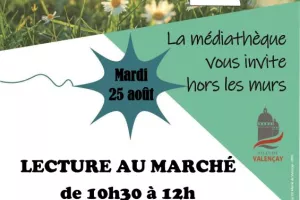Lecture au marché