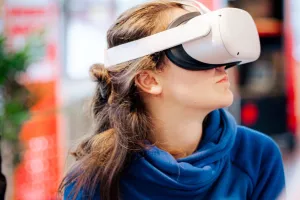 Séance de réalité virtuelle - Le château de Pau