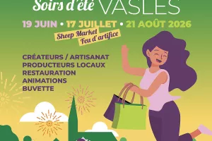 Marchés des soirs d'été à Vasles