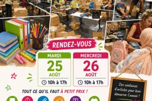 Vente Solidaire rentrée scolaire