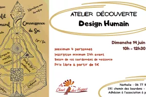 Atelier découverte Design Humain avec Nathalie