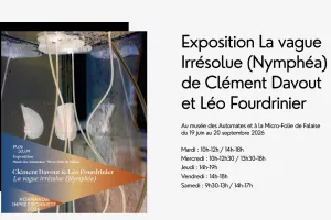 Exposition La vague irrésolue (Nymphéa)