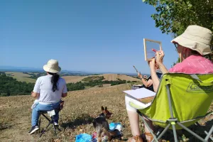 STAGES D'AQUARELLE EN PLEINE NATURE