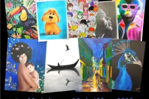 Expo enfants, ados et adultes des ateliers dessin et peinture de la MJC -  Espace MJC / CREA