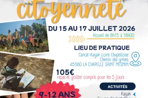 STAGE MULTI-SPORTS ET CITOYENNETÉ POUR LES 9 – 12 ANS ÉTÉ 2026