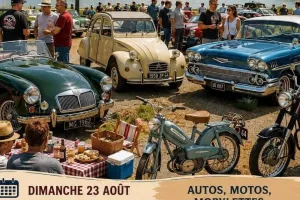 Rassemblement de véhicules anciens