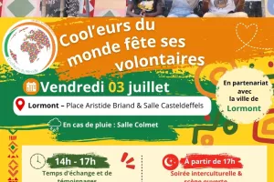 Cool’eurs du Monde fête ses volontaires - Rendez-vous le 3 juillet à Lormont !