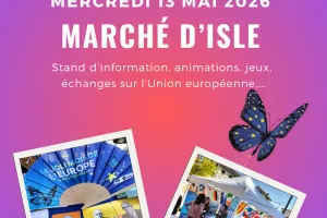L’Europe s’invite au marché d'Isle !
