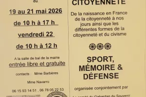 Expositions : "La Citoyenneté" & "Sport, Mémoire & Défense"