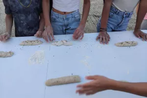 Atelier pain, au moulin de Sabathier