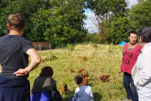 Accueil à la Ferme : Moulin à Huile de Noix , Potager et poules pondeuses dans le Ribéracois