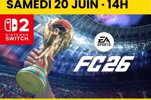 Tournoi jeu vidéo FC 26 sur Nintendo Switch 2