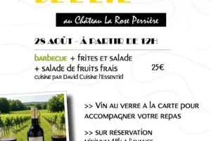 Les Déjeuners de l’Été au Château La Rose Perrière