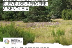 Garde avec Adèle, éleveuse-bergère à Senoueix
