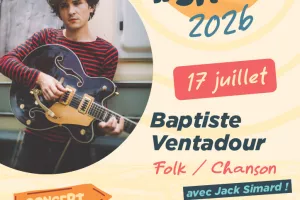 Les Estivales de Saône - Baptiste Ventadour + Jack Simard