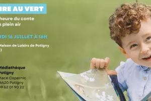LIRE AU VERT, l'Heure du conte en plein air !