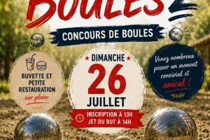 Concours de pétanque